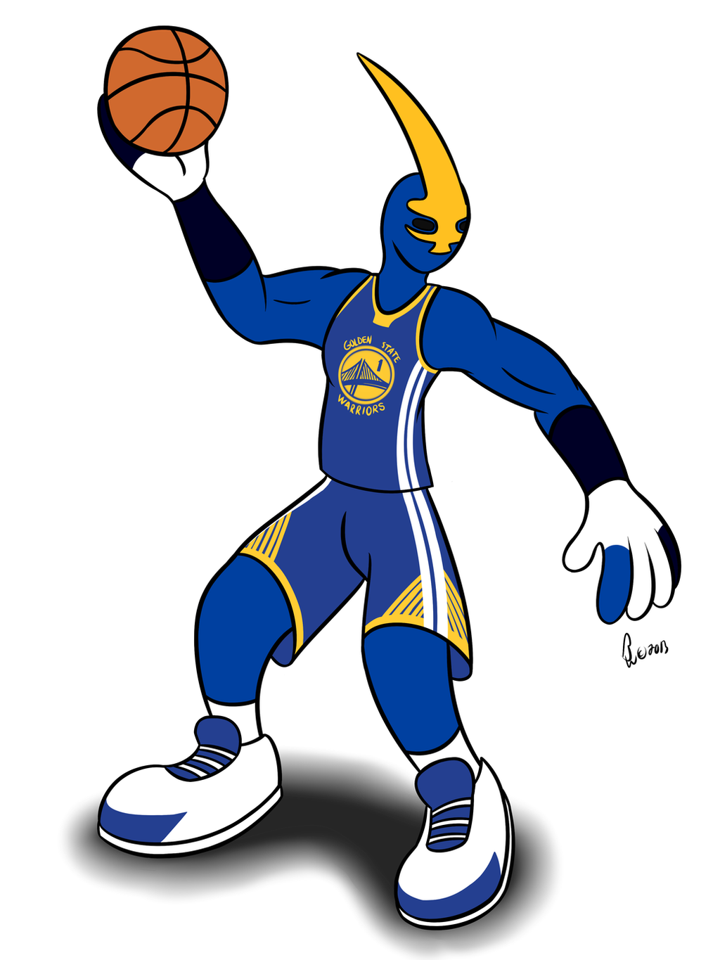 NBA Mascots - Thunder by Bleuxwolf on DeviantArt1024 x 1365