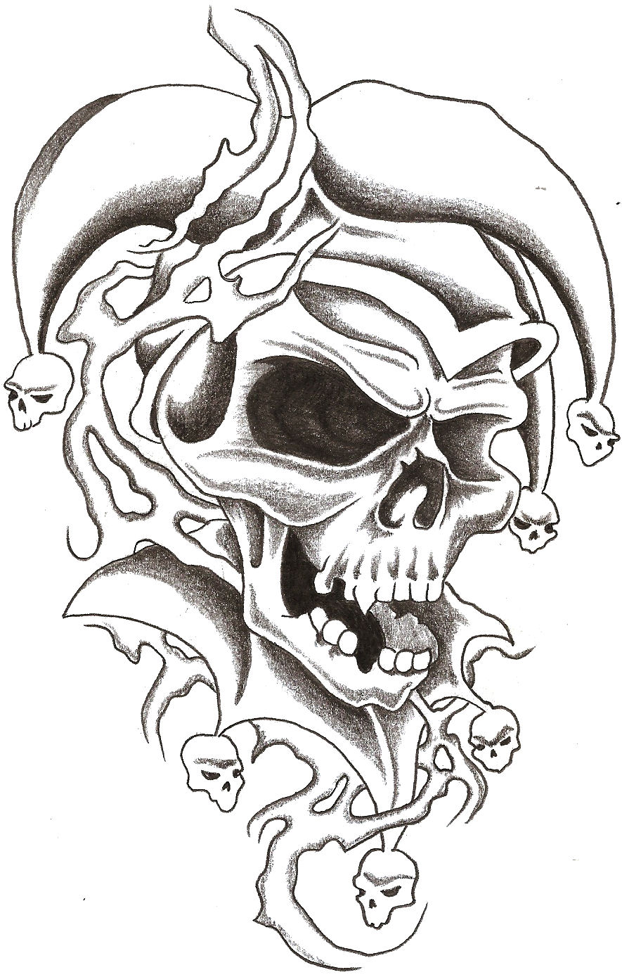 skull drawing Drawing Pics