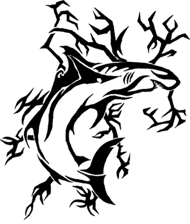 Shark tattoo by Aquaveron on deviantART