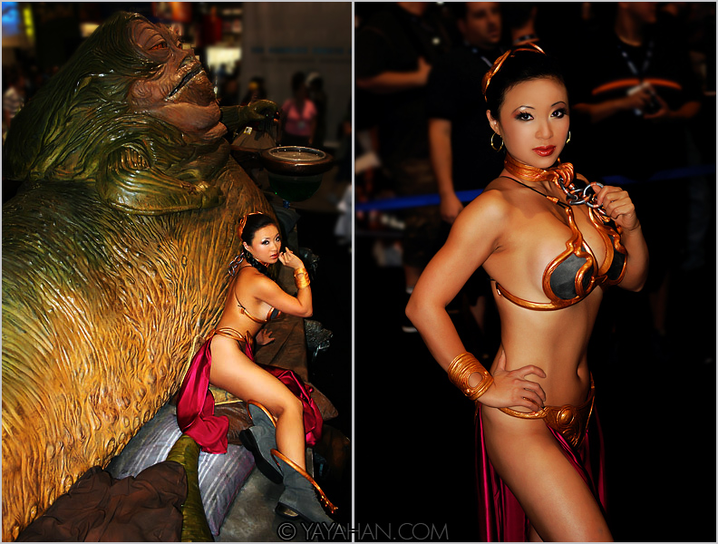 princess leia slave cosplay. I Love you Asian Princess Leia