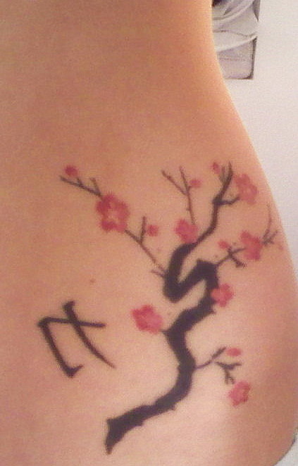 cherry blossom tattoo sakura by sakurakanji on deviantART