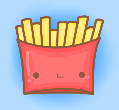 French Fries by cuddledcrayons on DeviantArt