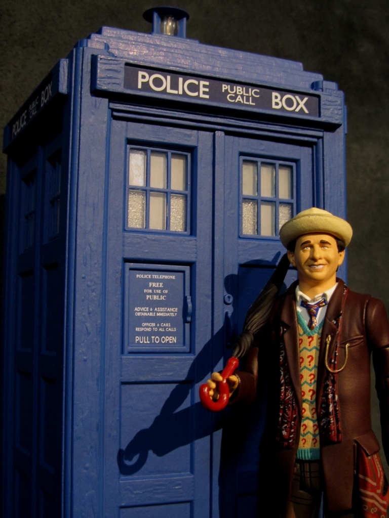 7th Doctor and the 80s Tardis