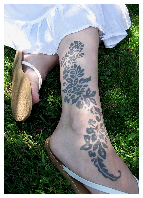 More old-fashioned flowers | Flower Tattoo