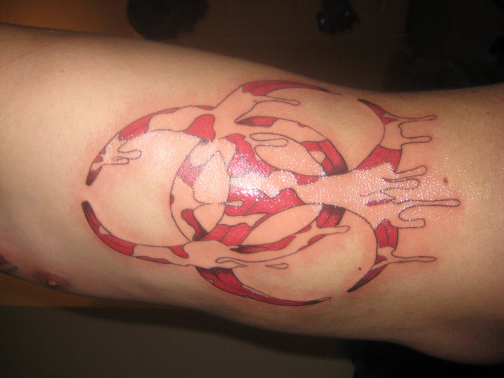 Biohazard tattoo by ~nate32 on deviantART
