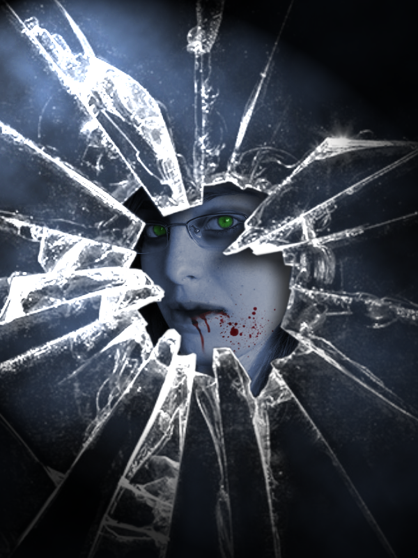 through the broken glass by ADES21 on deviantART