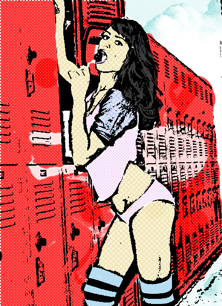 glee Lea Michele GQ by JojoTheFirst on deviantART
