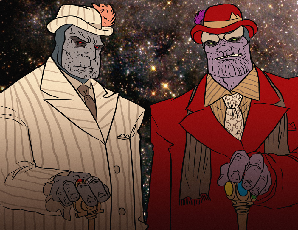 Image result for thanos and darkseid