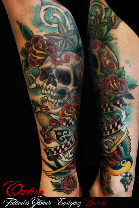 mexican day of dead skull tattoo. dresses Day Of The Dead Howlite Skull day of dead skull tattoo designs.