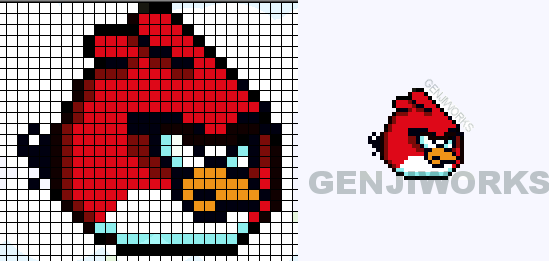 Angry Bird Sprite by genjiworks