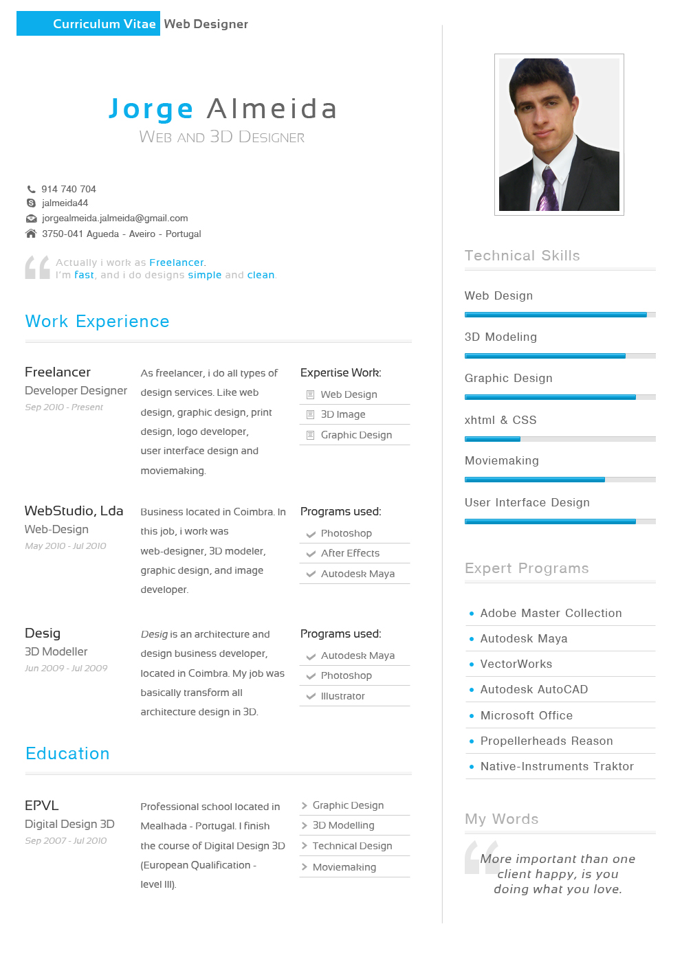Make online resume print