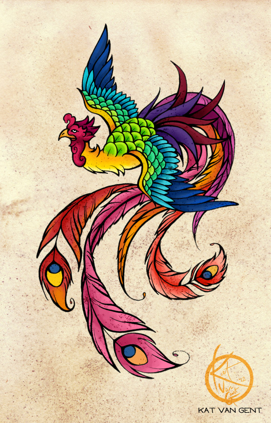 Phoenix Tattoo Design Picture 4