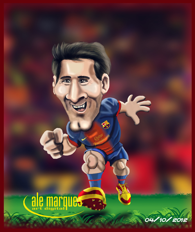 MESSI by Ale