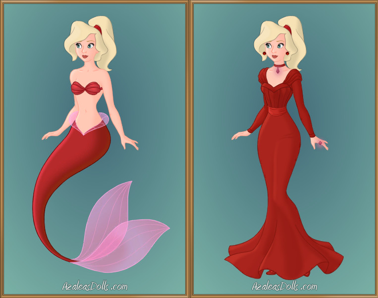 Arista: Mermaid and Human Versions by PunkyPaquita