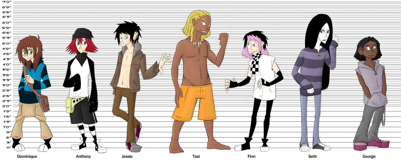 Character Height Chart by Mr-Haitch on DeviantArt