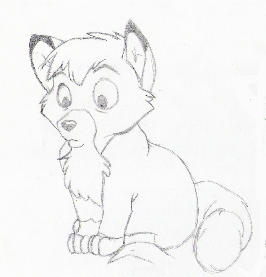 baby arctic fox coloring pages cute - photo #47