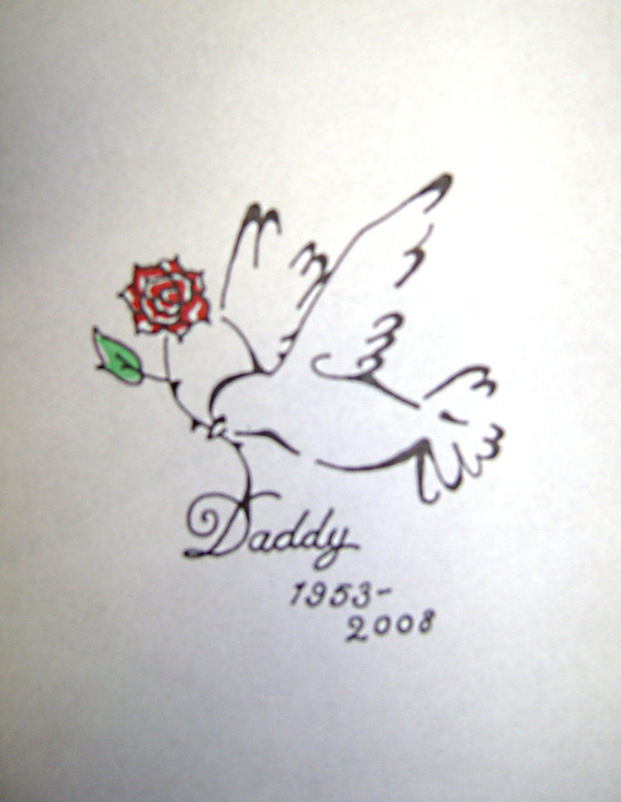dove tattoo commission by
