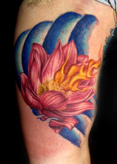 Lotus Flower Tattoo by JakubNadrowski on deviantART