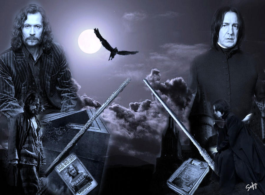 Sirius_Black_and_Severus_Snape_by_CelesteNobilis