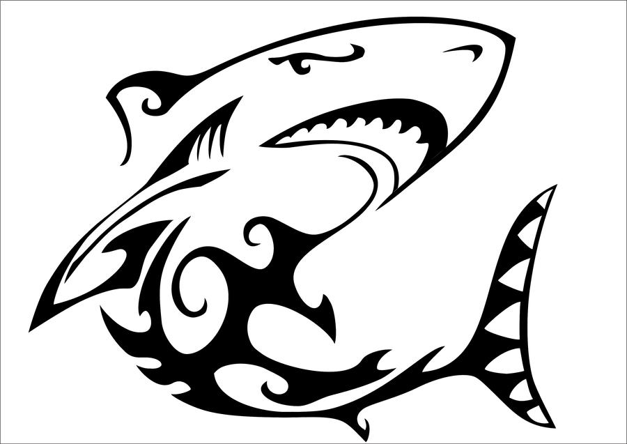Shark Tattoo by romulo1995 on deviantART