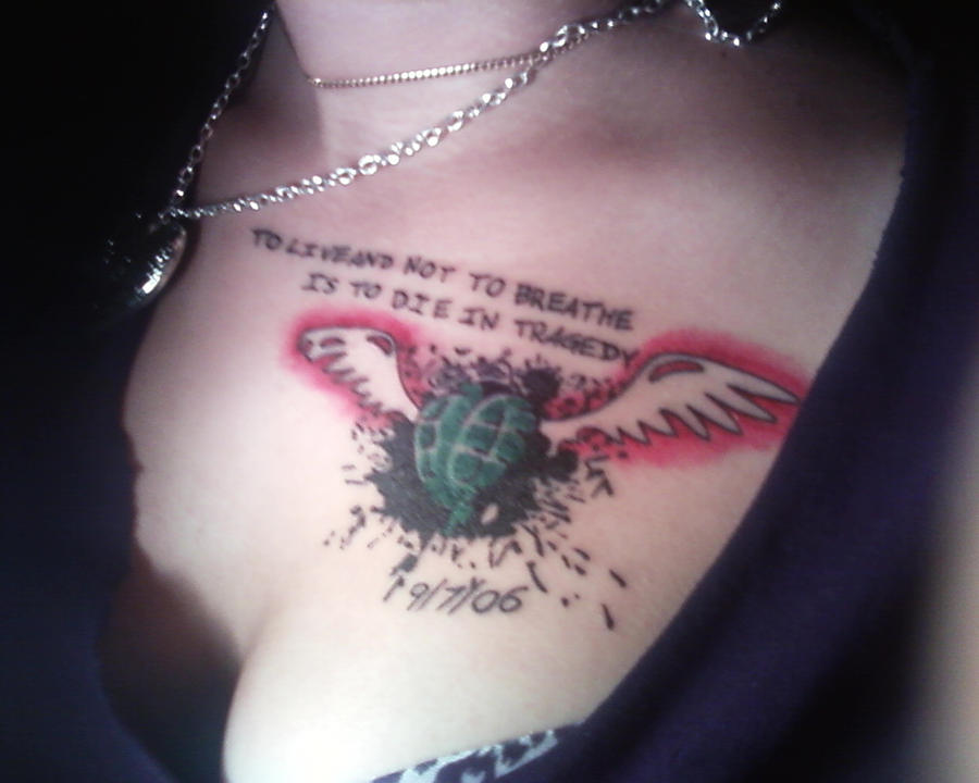 Green Day Tattoo-Dramatic by