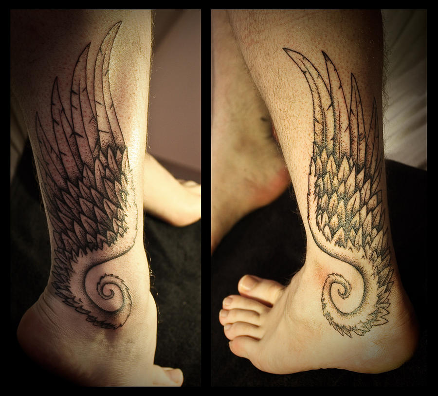 Hermes Wings finished by Jotuntroll on deviantART
