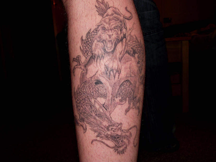 dragon puma tattoo by lukasproject on deviantART
