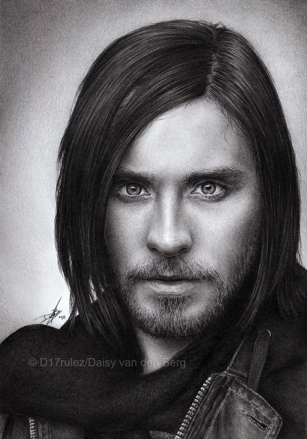 Jared Leto Pencil Drawing by D17rulez on deviantART