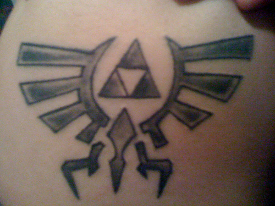 My Triforce Tattoo by Aimsley on deviantART