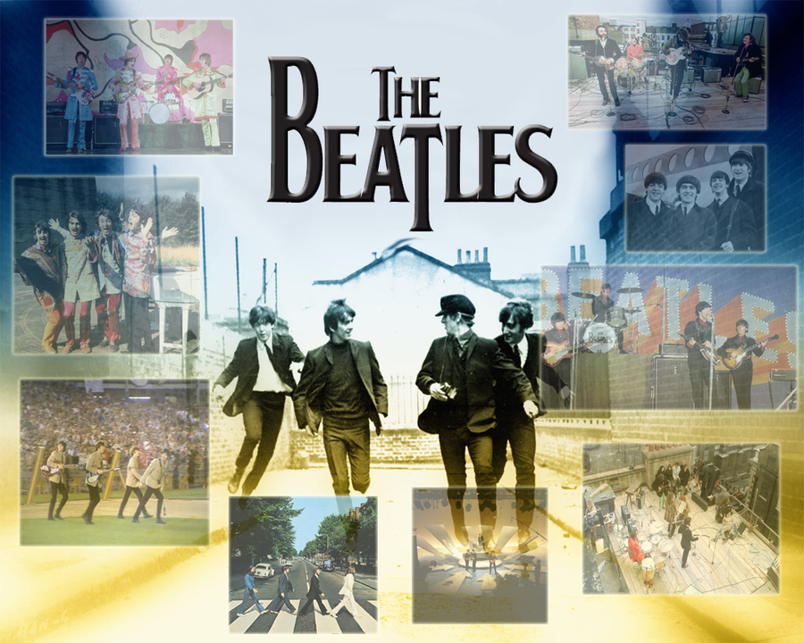 Wallpaper The Beatles by Botcki on deviantART