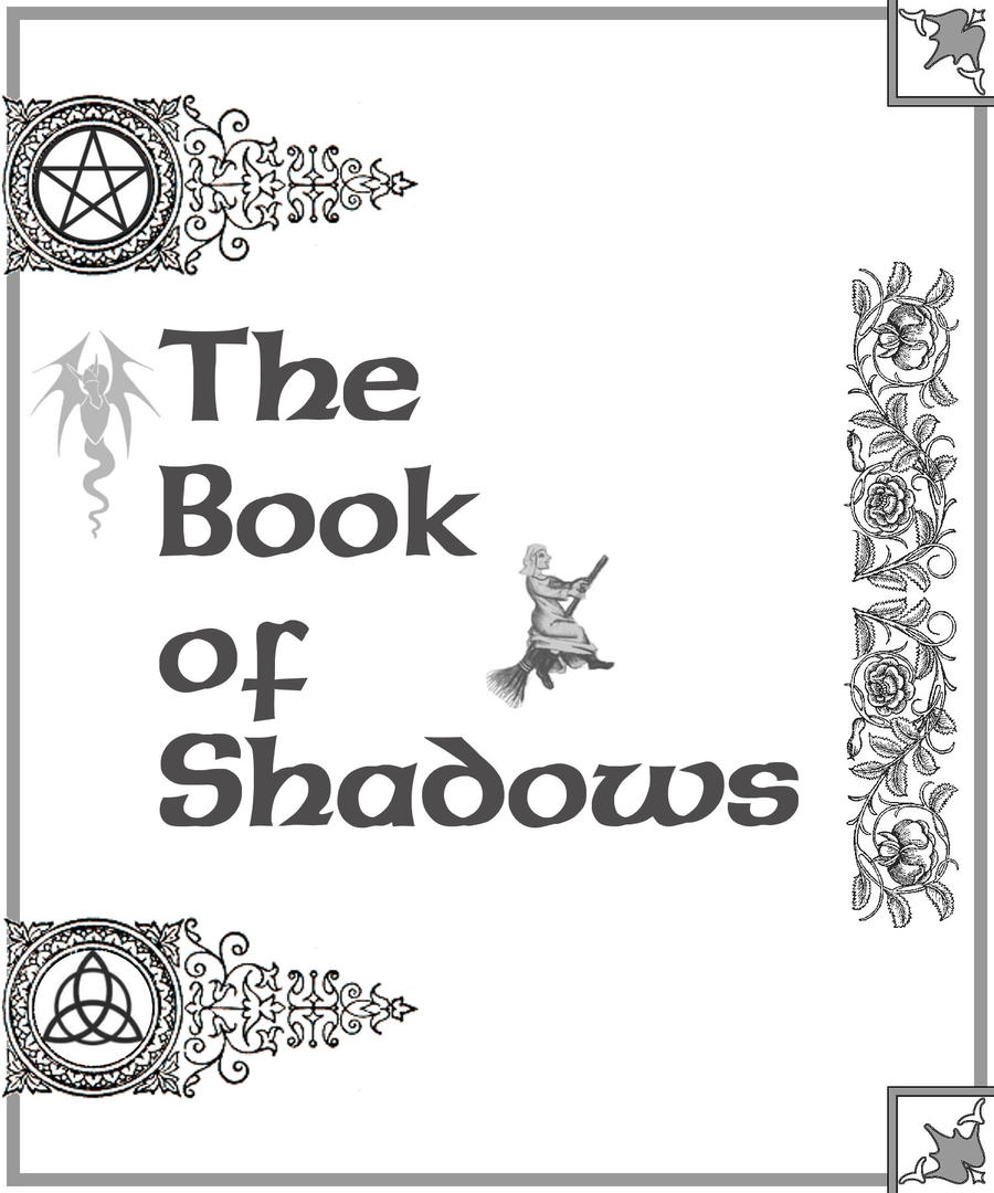 Book of Shadows cover page 2 by Sandgroan on DeviantArt