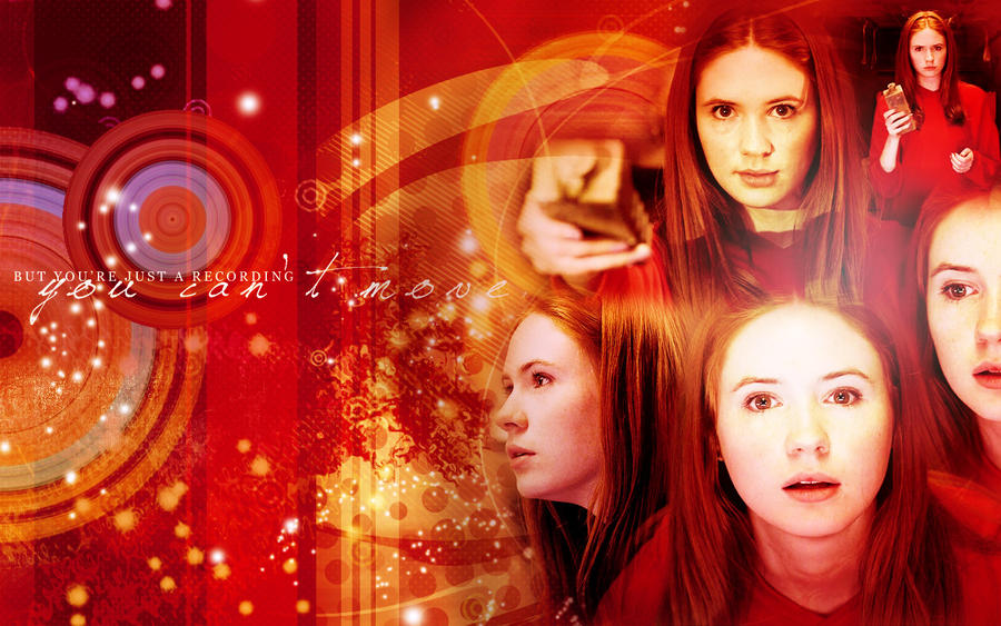 Doctor Who Amy Pond Wallpaper by Casteal on deviantART