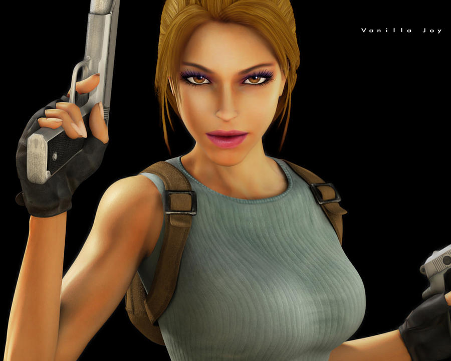 Blonde Lara Croft 8