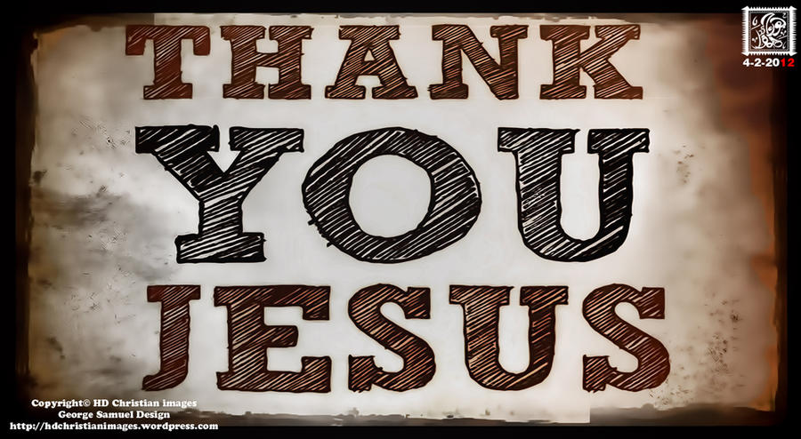 thank you jesus clipart - photo #16