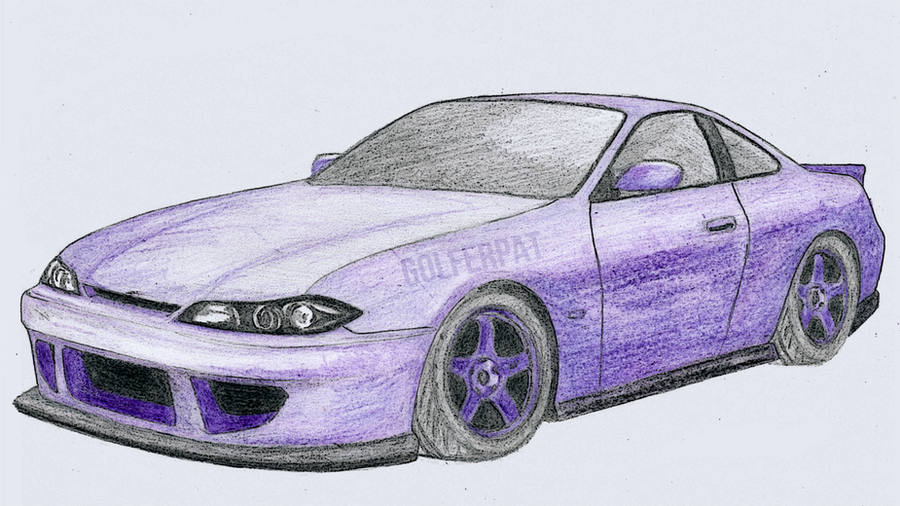 Nissan 240sx drawings #9