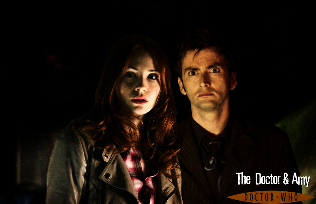 Amy Pond and the 10th Doctor