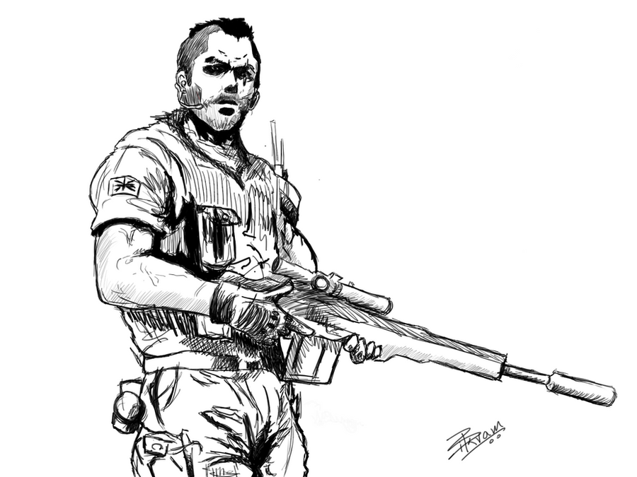 call of duty mw3 soap coloring pages - photo #1