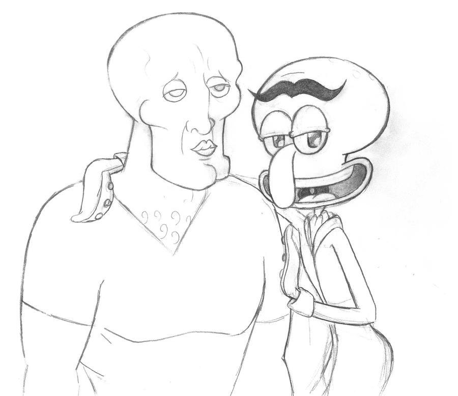 handsome_squidward_and_squillium_by_meow