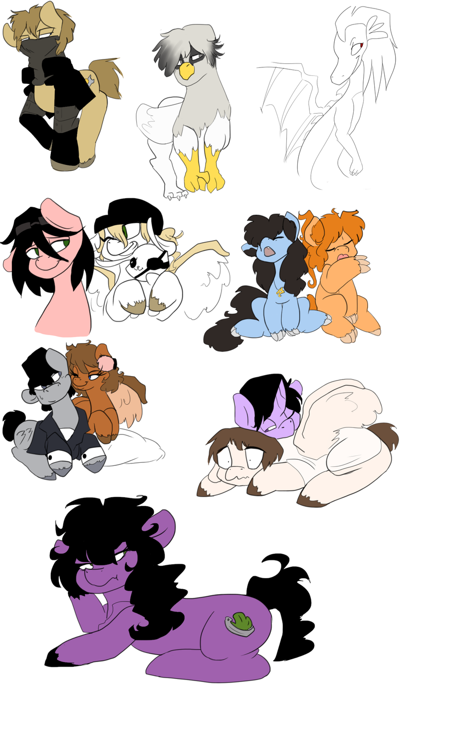 ponies_by_freepotshots-d5hsyzt.png