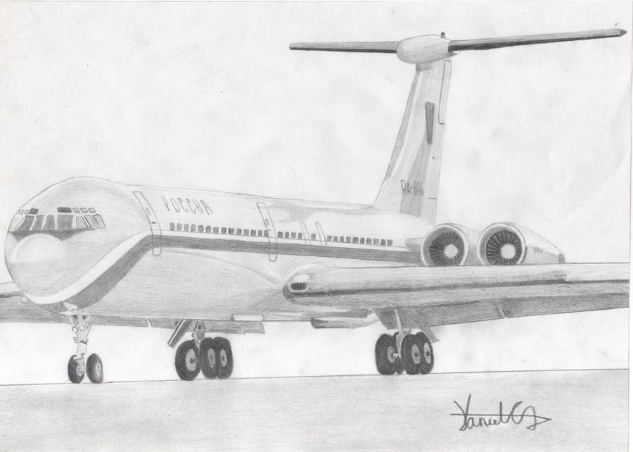 Airplane drawing by Anonymous-partners on DeviantArt