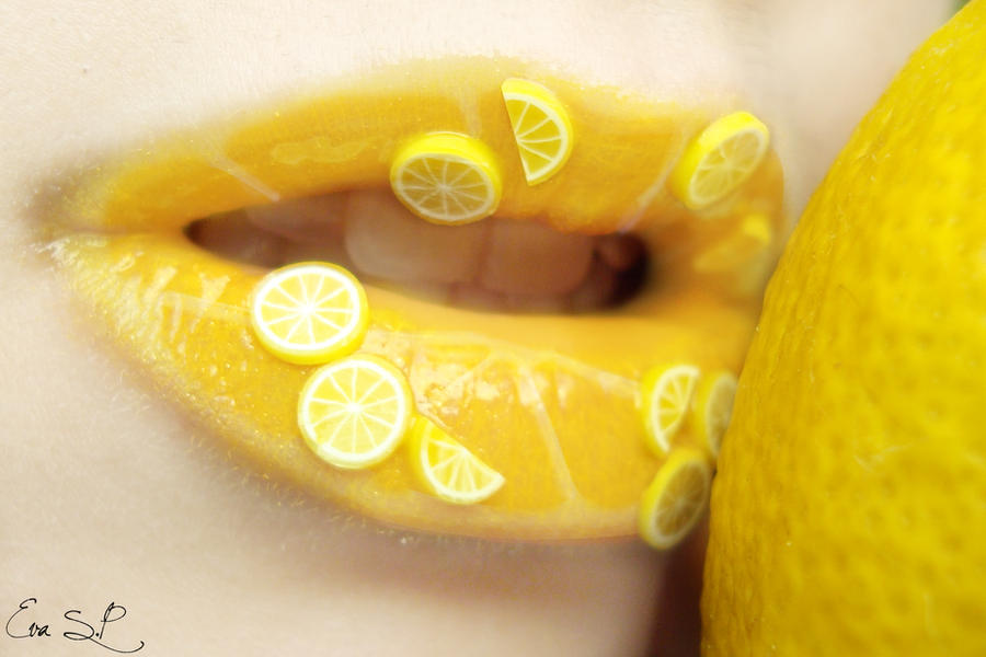 O suco de limão (art lábio limão) por Chuchy5