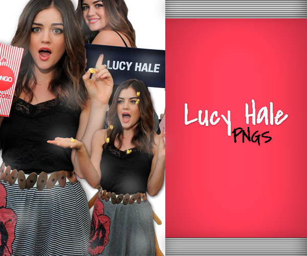 Lucy Hale PNGs by melimarcant