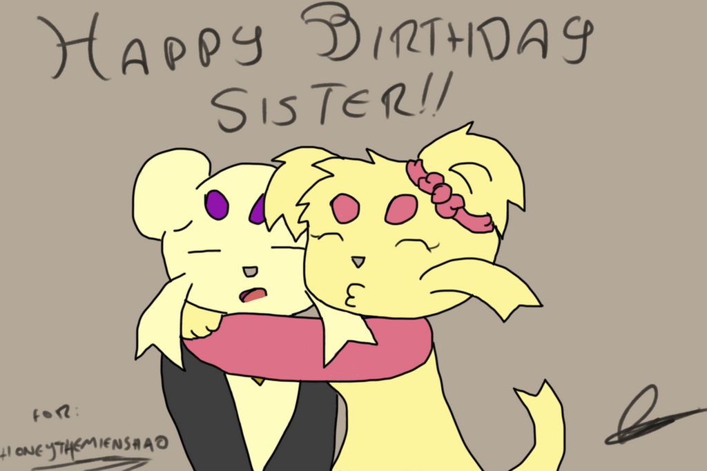 happy birthday sister clipart - photo #10