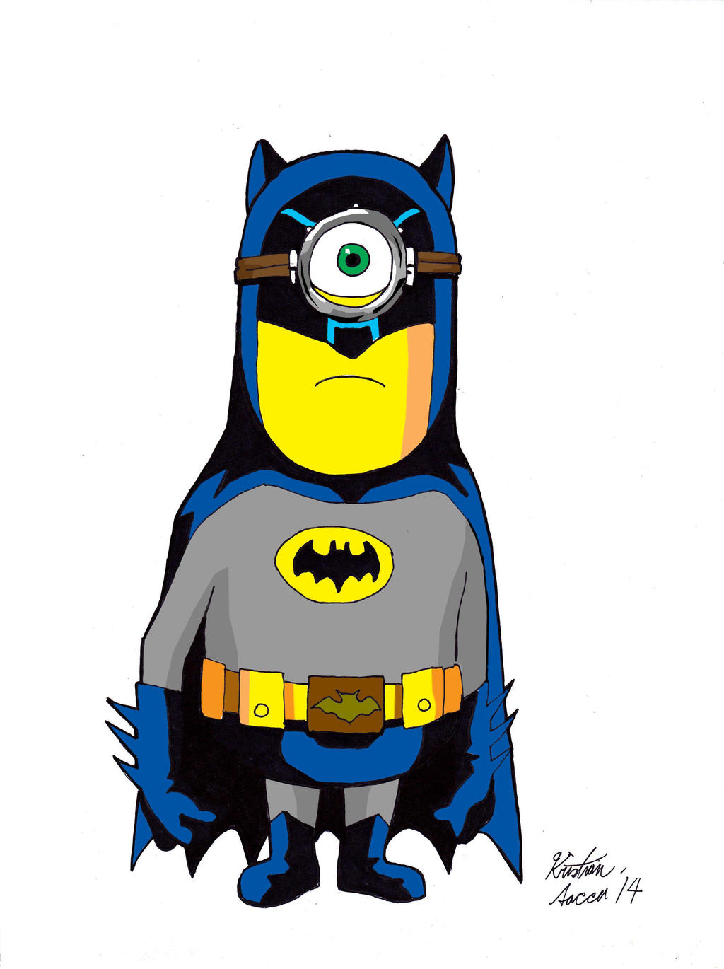 Batman Minion by kristiano21 on DeviantArt