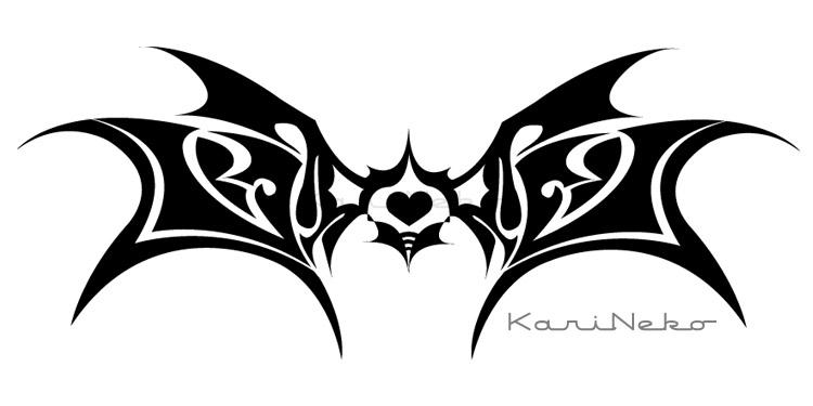 Tribal Wingsheart by KariNeko on deviantART