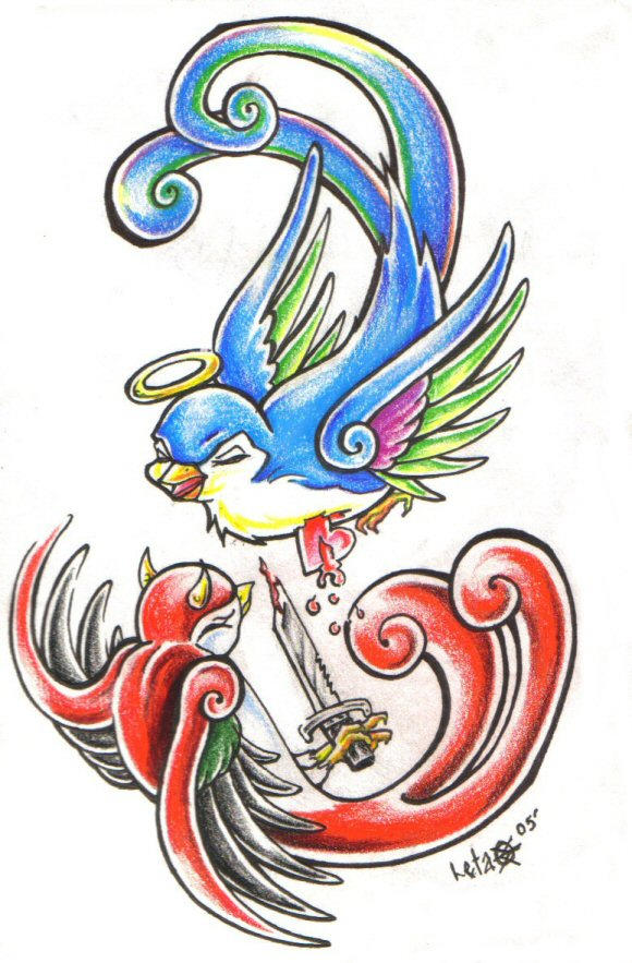 Swallow Tattoo Design Picture 2