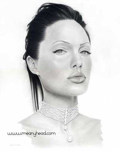 Angelina Jolie by littlefaeriebits on deviantART