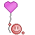 Heart baloon