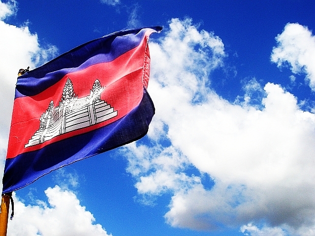 Cambodia's Flag by enlive