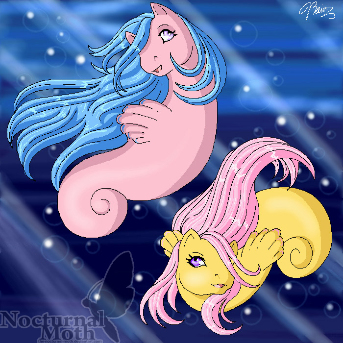 [Obrázek: My_Little_Pony___Sea_Ponies_by_The_Nocturnal_Moth.jpg]